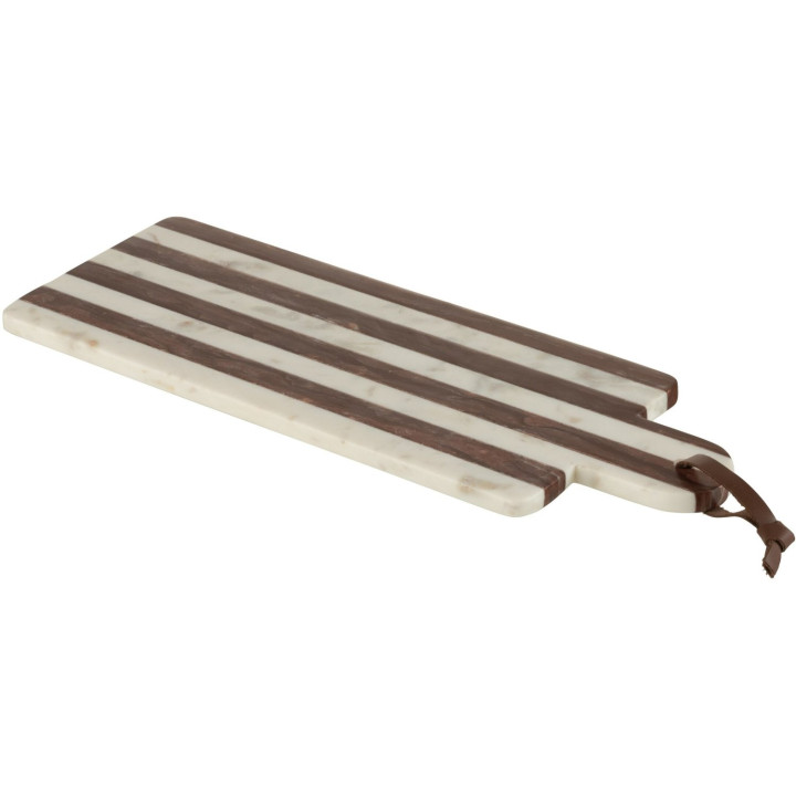 Striped marble decorative board