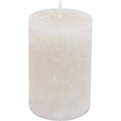 Bougie cylindrique 5x7cm - Sable