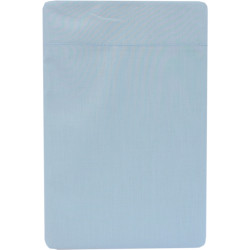 Percale bolster pillowcase - Bleu givre