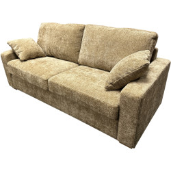 Divano fisso phoenix - Bloom 2 teddy brown | 195x88x84 | 3 places fixe