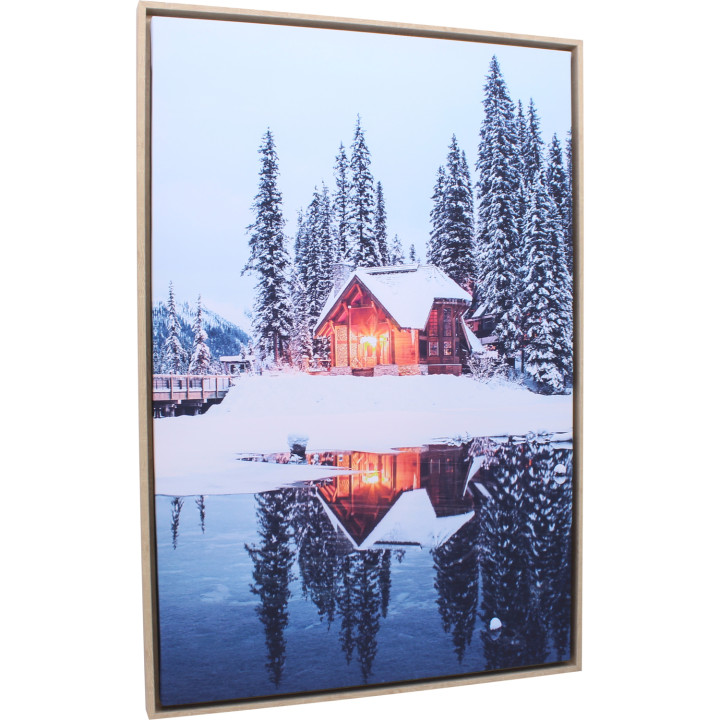 Chalet Picture with Frame