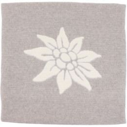 Carla edelweiss velvet cushion