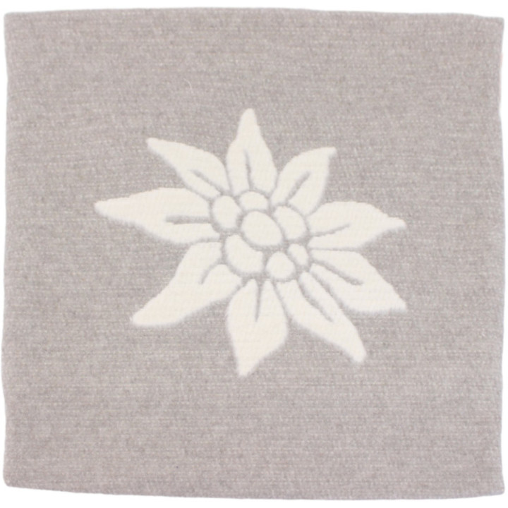 Coussin velours carla edelweiss