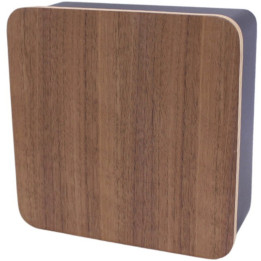 Scatola portachiavi metallo/legno