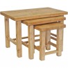 Serie de 3 tables gigogne