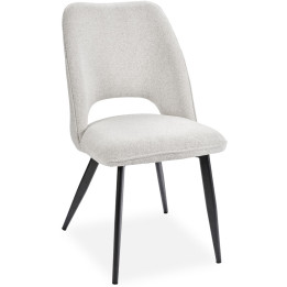 Sedia gambe in metallo roxane