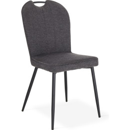 Sedia gambe in metallo Salomé