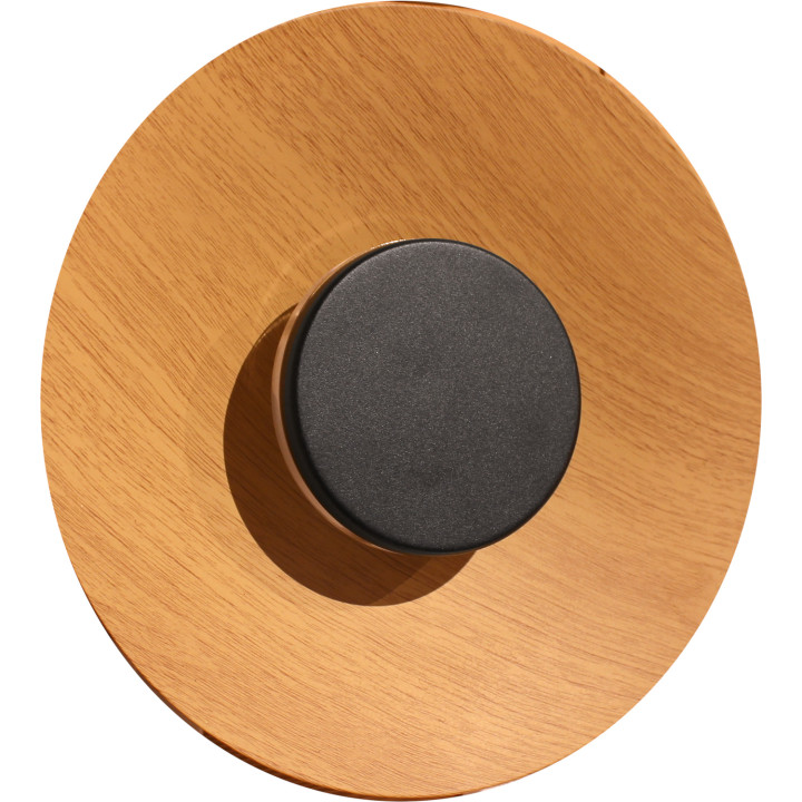 Applique/plafoniera legno e metallo