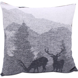 Deer/landscape cushion