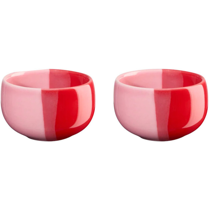 Set of 2 Pink Egg Cups
