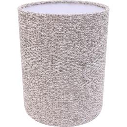Paralume tessuto chiné beige/taupe