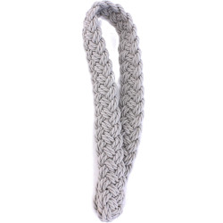 Rope curtain tieback large xl - Gris clair