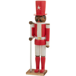 Decorative wooden nutcracker