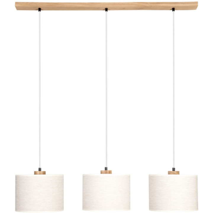 Sospensione 3 luci boho