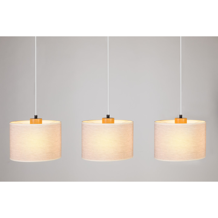 Sospensione 3 luci boho