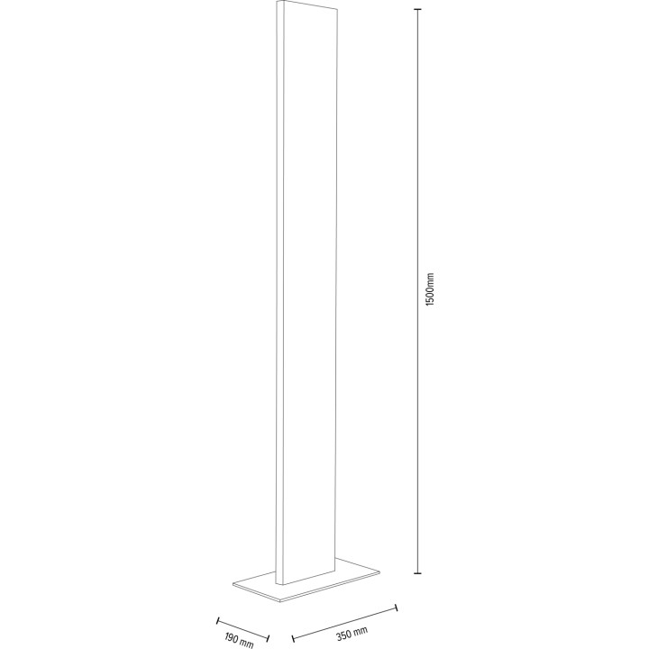 Piantana tablo led