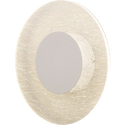 Applique ronde jewel - Blanc | 25x25x4.2