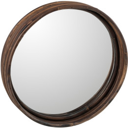 Round mirror tray