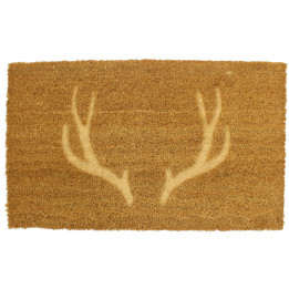 Natural deer doormat