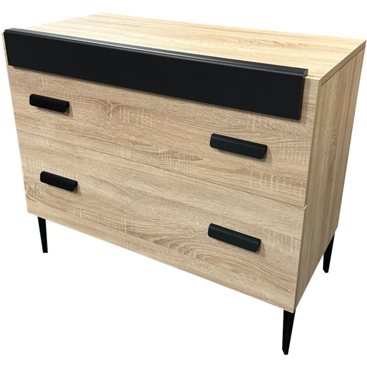 First 2-drawer chest of drawers