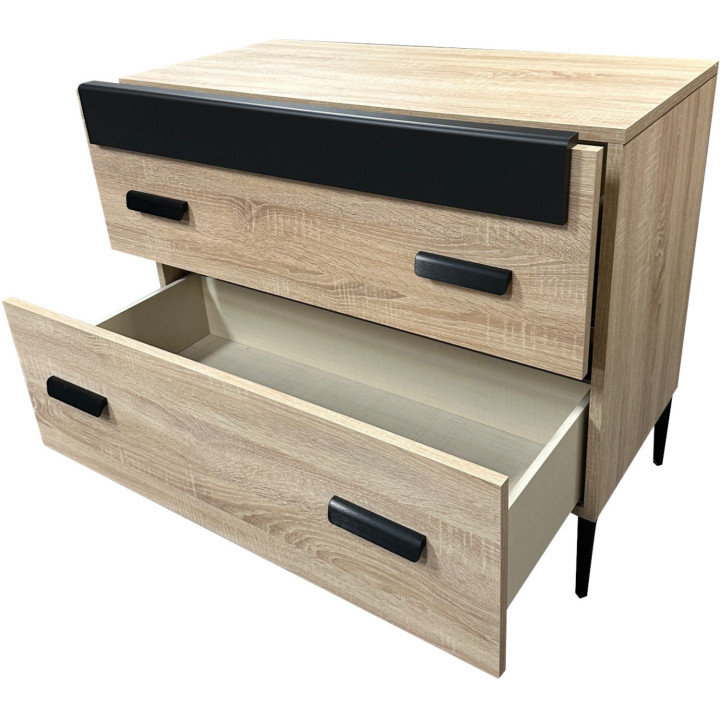 First 2-drawer chest of drawers