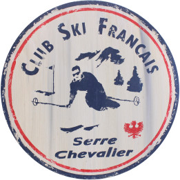 Pannello club sci francese Serre Chevalier