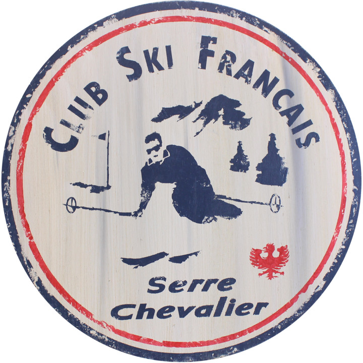 Pannello club sci francese Serre Chevalier