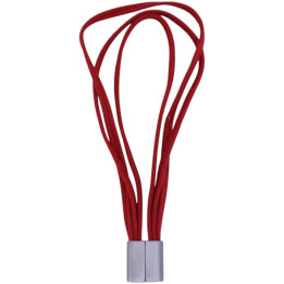 Magnetic double ring curtain tieback
