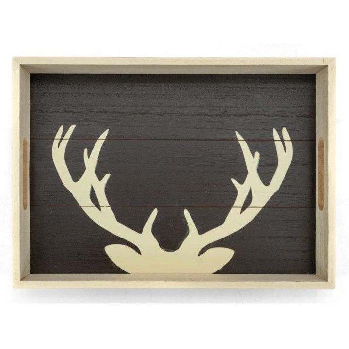 Wooden deer tray