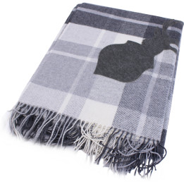 Maribor grey stag check cover