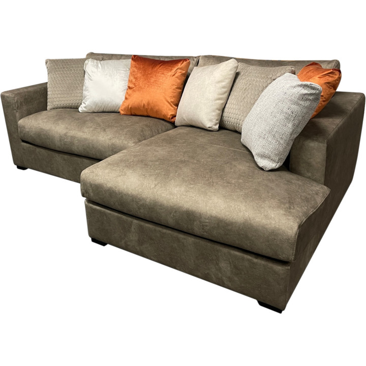 Divano ad angolo modulabile gran comfort Edgar