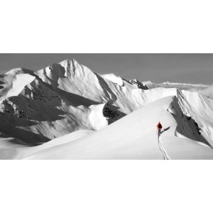Ski de rando la plagne en photo plexiglass