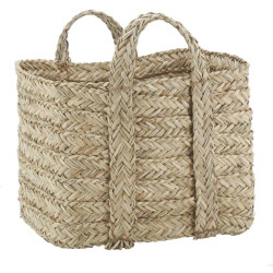 Square rush basket - 31x28