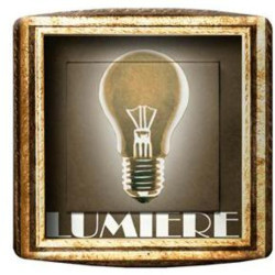 Interrupteur décoré ampoule - Interrupteur simple
