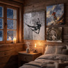 Tableau authentique montagne: mountain canvases | Le Coin Montagne
