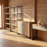 Brooks Collection: oak and metal furniture | Le Coin Montagne