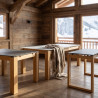 Tables fenix Collection: extendable oak tables | Le Coin Montagne