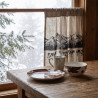 Abondance Collection: tableware and curtain | Le Coin Montagne