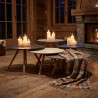 Ufo Collection: coffee tables with oak legs | Le Coin Montagne