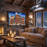 Impression montagne chromaluxe: mountain wall art | Le Coin Montagne